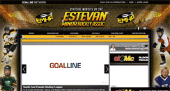 Desktop Screenshot of estevanminorhockey.com